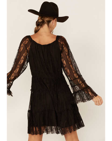 Image #4 - Scully Women's Western Lace Tiered Dress , , hi-res