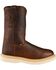 Image #2 - Justin Men's Axe Electrical Hazard Light Duty Pull On Work Boots - Soft Toe, Tan, hi-res