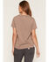 Image #4 - Carhartt Women's Irvine Relaxed Short Sleeve Work Shirt, Brown, hi-res