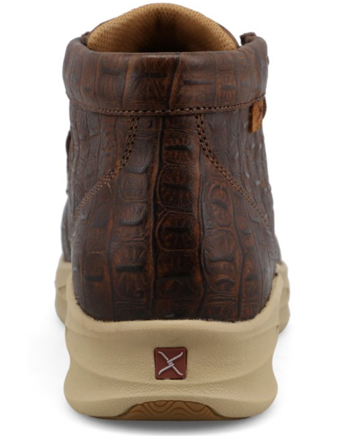 Twisted X Men's Feather X™ Caiman Print Casual Shoes - Moc Toe