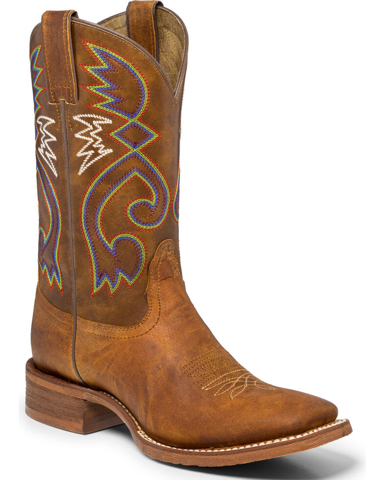 Nocona Women's Cowpoke Western Boots, Tan, hi-res