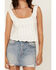 Image #3 - Free People Women's Roller Tank, Ivory, hi-res