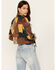 Image #4 - Cleo + Wolf Women's Patchwork Leather Jacket, Chocolate, hi-res