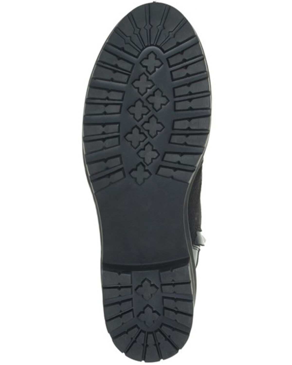 Image #4 - Harley Davidson Women's Valene Canvas 5" Lace-Up Moto Boots - Round Toe, Black, hi-res