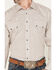 Image #3 - Resistol Men's Princeton Medallion Print Long Sleeve Pearl Snap Western Shirt, Cream, hi-res