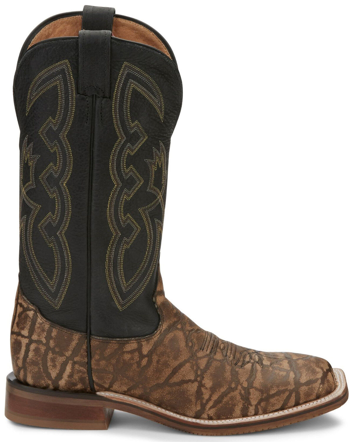 Image #2 - Tony Lama Men's Galan Taupe Western Boots - Broad Square Toe, , hi-res