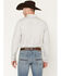 Image #4 - Cody James Men's NFR Geo Print Long Sleeve Button-Down Stretch Western Shirt - Big, White, hi-res