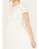 Beyond The Radar Lace Front Dress, White, hi-res