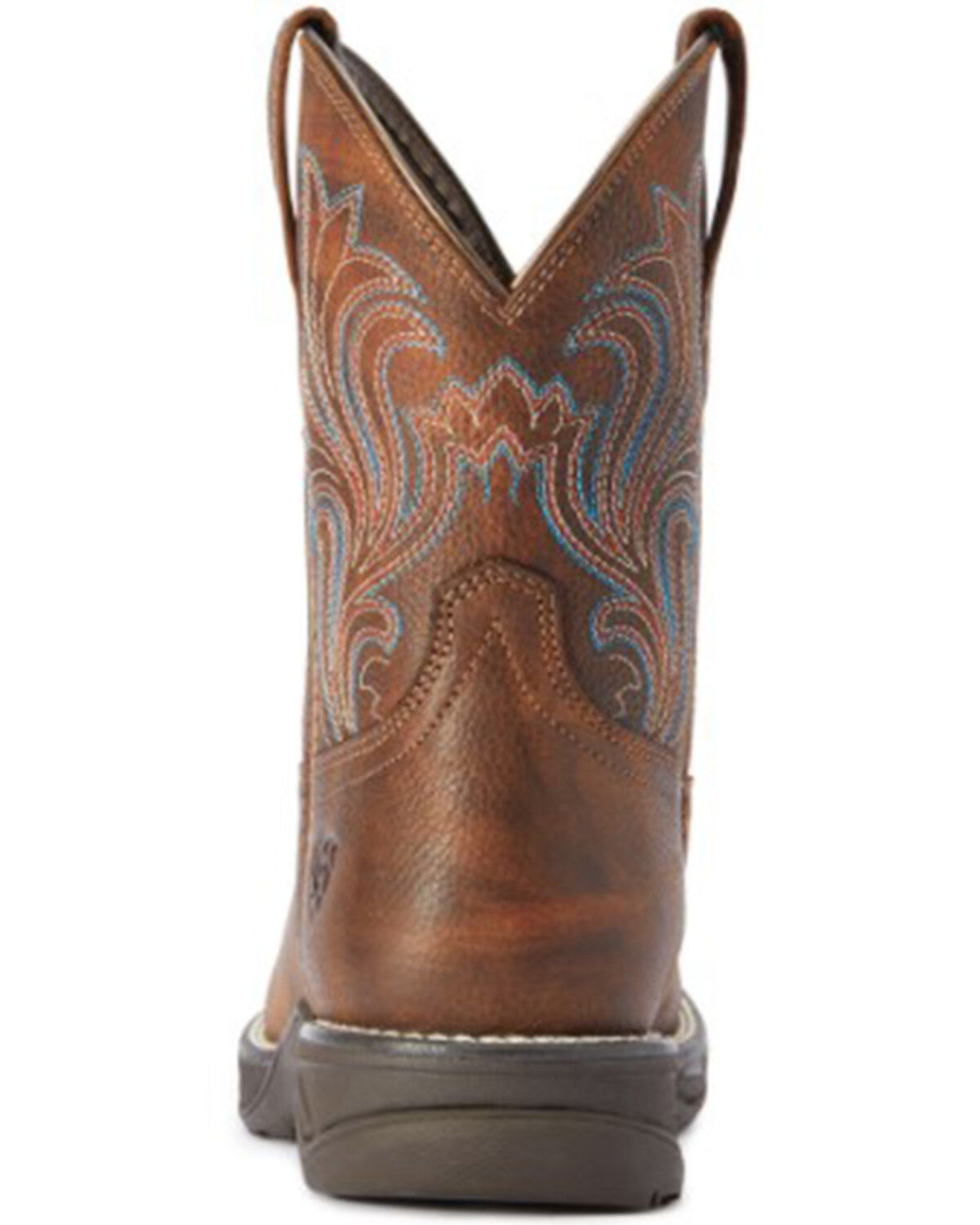 Image #3 - Ariat Women's Anthem Shortie Performance Western Boots - Round Toe, Brown, hi-res