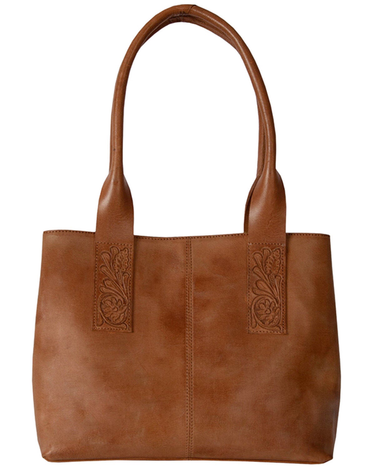 Image #2 - STS Ranchwear By Carroll Women's Yipee Kiyay Tote, Brown, hi-res