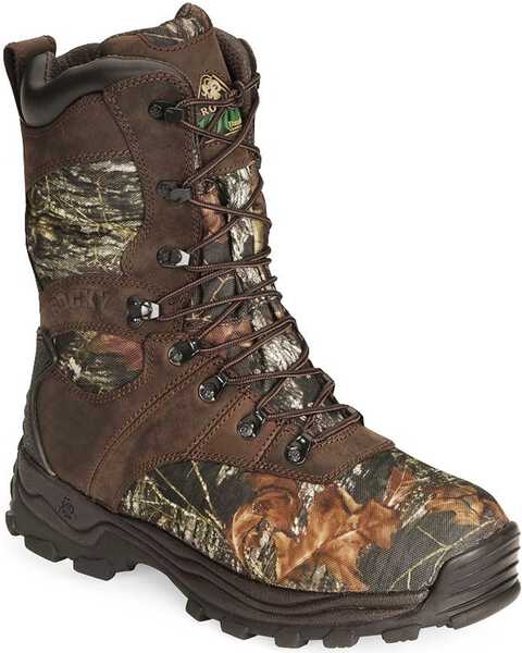 Rocky Men's Sport Utility Max 9" Hunting Boots, Camouflage, hi-res