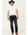Image #1 - Rock 47 By Wrangler Men's Boogie Woogie Dark Stretch Slim Straight Jeans , , hi-res