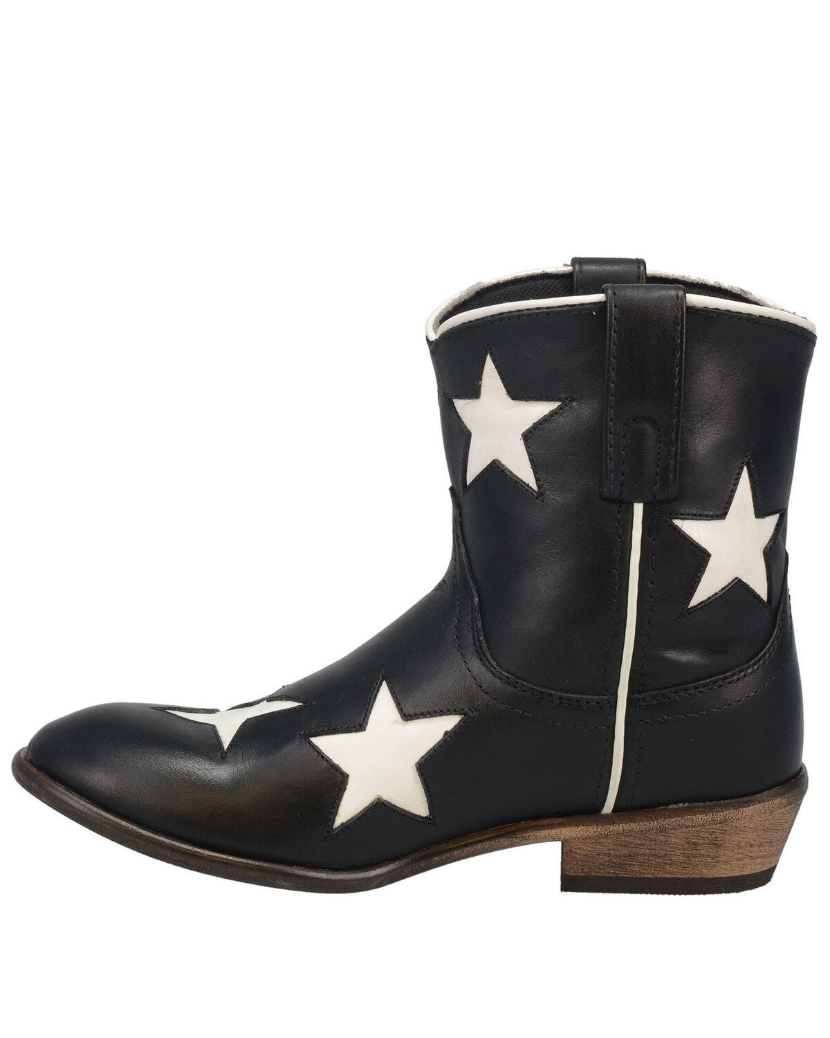 Image #3 - Laredo Women's Star Girl Western Booties - Round Toe, , hi-res