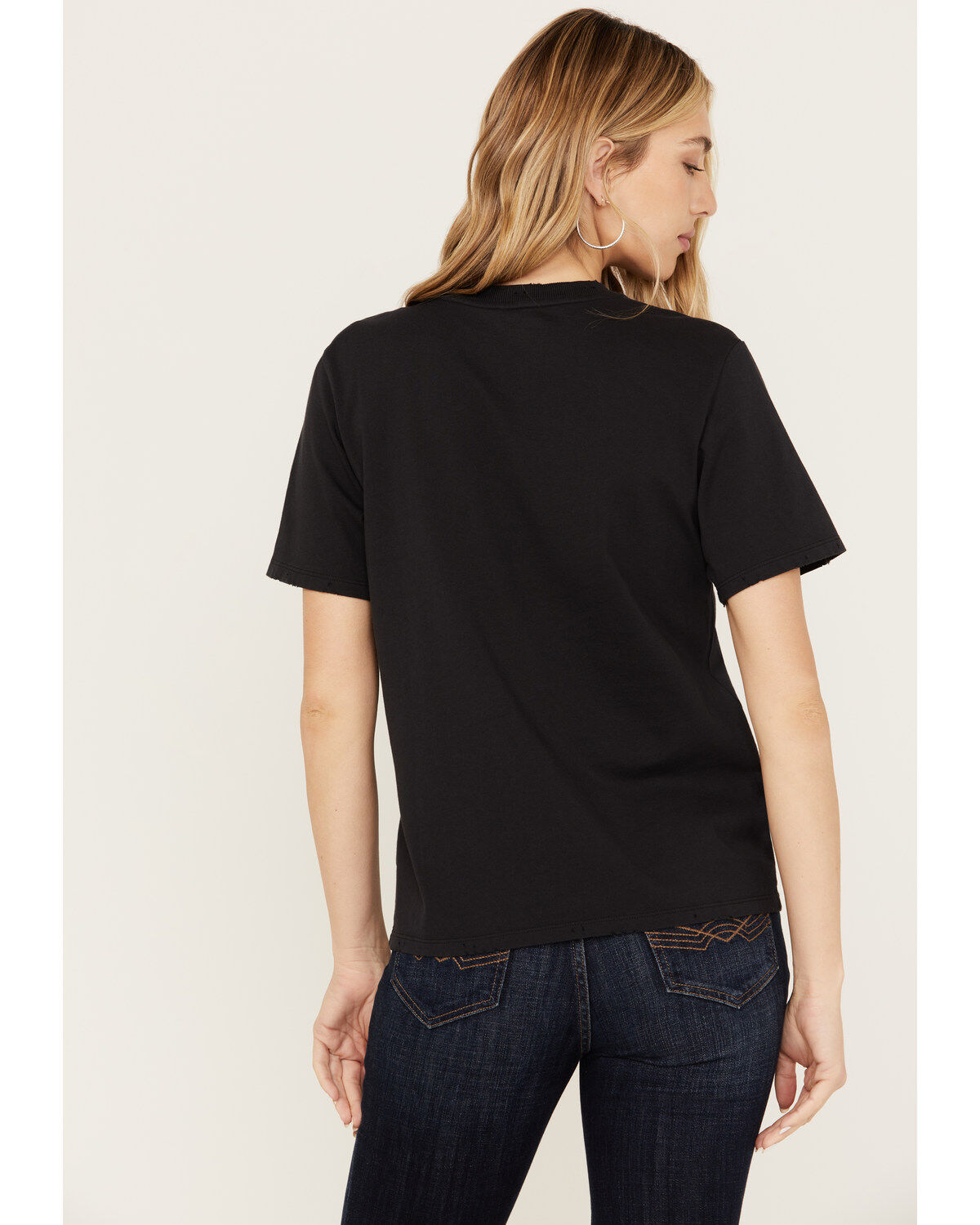 Image #4 - Idyllwind Women's Country Club Graphic Short Sleeve Trustee Tee, Black, hi-res