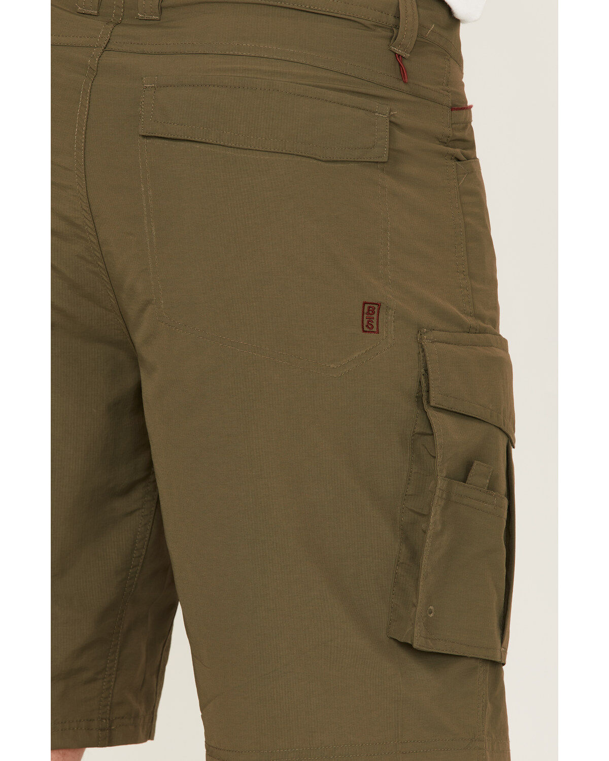 Image #4 - Brothers and Sons Men's Ripstop Outdoor Trail Shorts, Olive, hi-res