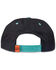 Image #2 - Lane Frost Men's Giddy Up Ball Cap, Black, hi-res