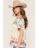 Image #2 - Shyanne Women's Santa Cruz Conversation Print Short Sleeve Graphic Tee, Cream, hi-res