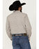 Image #4 - Gibson Trading Co Men's Groove Medallion Print Long Sleeve Button-Down Western Shirt, White, hi-res