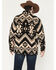 Image #4 - Wrangler Men's Lightweight Full Zip Southwestern Print Sherpa Jacket, Black, hi-res