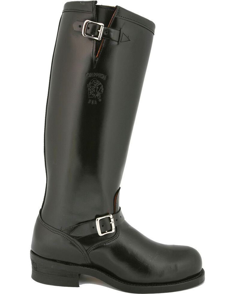chippewa men's engineer steel toe motorcycle boots