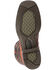 Lucchese Men's Rowdy Ostrich Skin Western Boots - Broad Square Toe, Cognac, hi-res