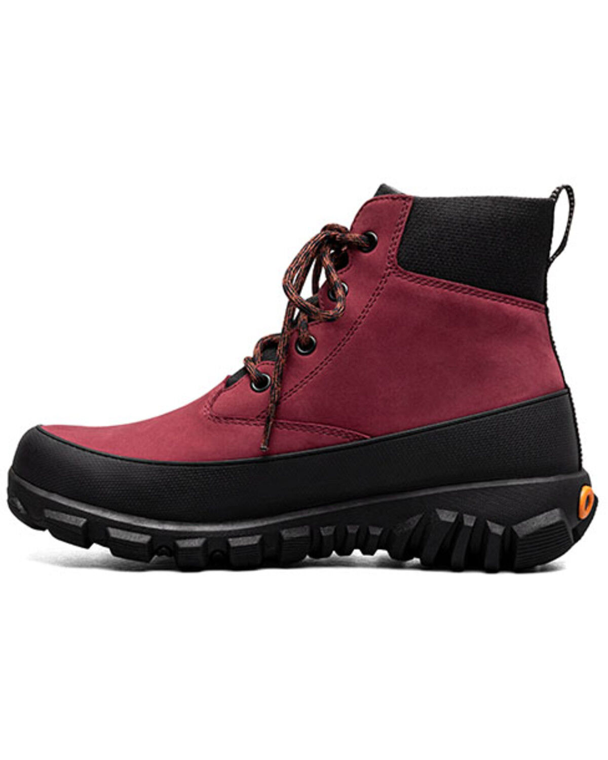 Image #3 - Bogs Women's Cedar Mid Lace Waterproof Boots - Round Toe, Red, hi-res