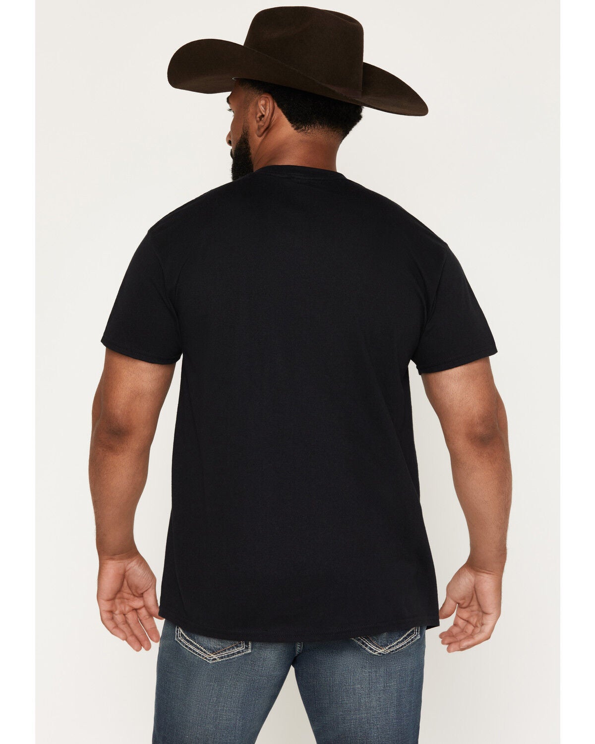 Image #4 - Moonshine Spirit Men's Desert Moonshine Short Sleeve Graphic T-Shirt, Black, hi-res
