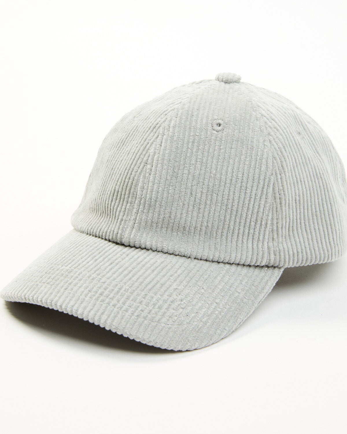Cleo + Wolf Women's Solid Corduroy Ball Cap, Grey, hi-res