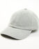 Image #1 - Cleo + Wolf Women's Solid Corduroy Ball Cap, Grey, hi-res
