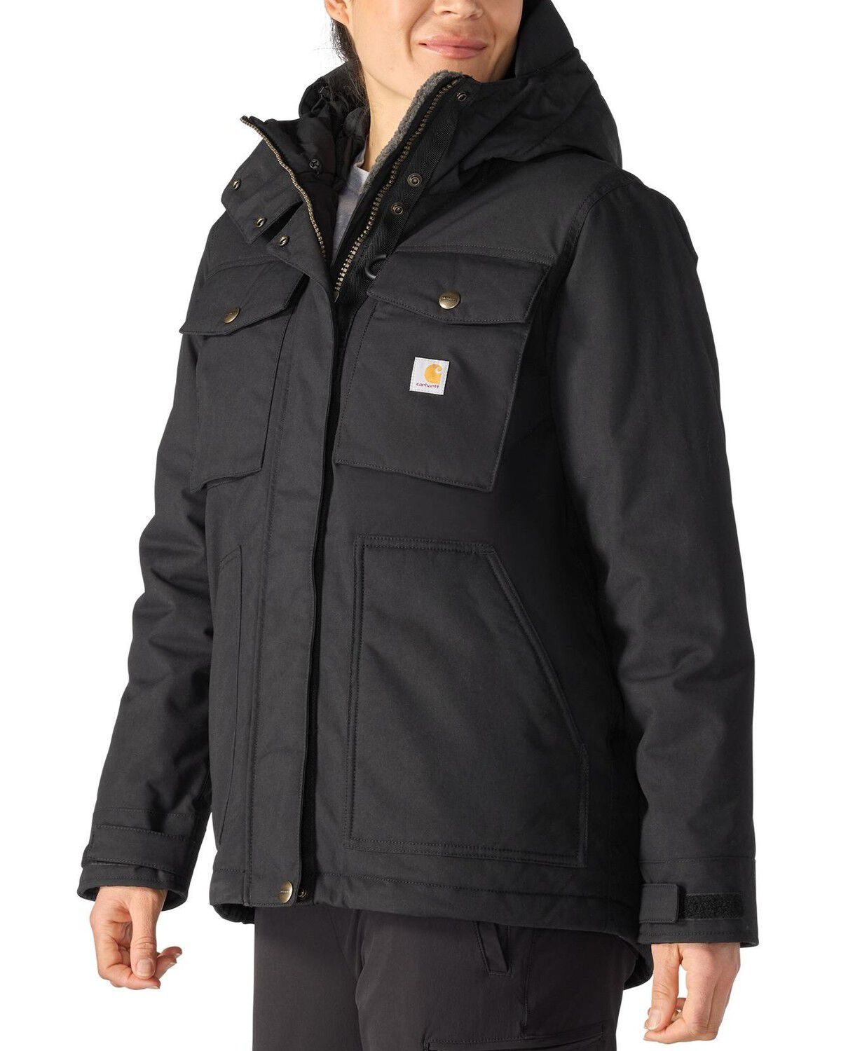 Carhartt Women's Great Lands Jacket, Black, hi-res