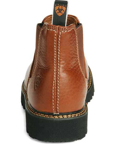 Image #8 - Ariat Men's Spot Hog Boots - Round Toe, Chestnut, hi-res