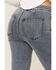 Free People Women's Just Float On Cloudy Indigo Flare Jeans, Ivory, hi-res