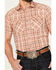 Image #3 - Pendleton Men's Frontier Plaid Print Short Sleeve Snap Western Shirt, , hi-res