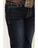 Rock & Roll Denim Boys' Dark Wash Embroidered Bootcut Jeans, Dark Wash, hi-res
