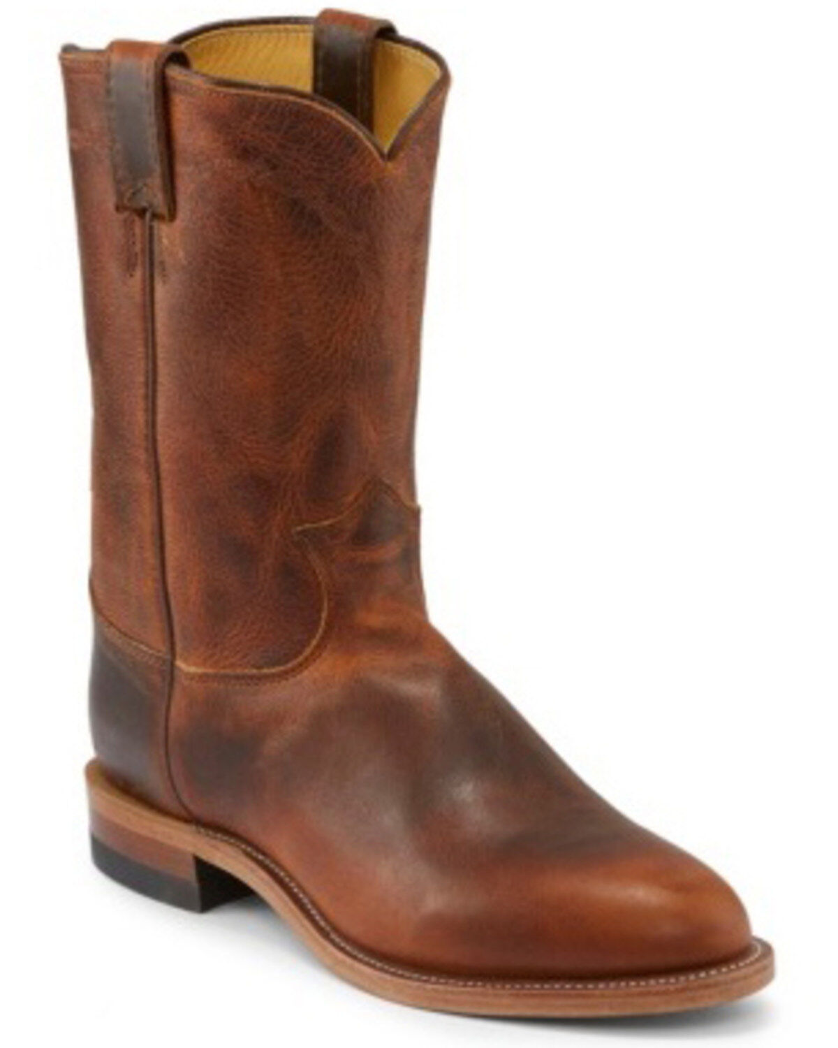Image #1 - Justin Men's Brock Butterscotch Western Boots - Medium Toe, , hi-res