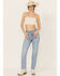 Image #1 - Levi's Women's 501® Original Lane Change Light Wash High Rise Straight Denim Jeans, Light Wash, hi-res