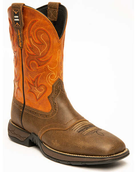 Image #1 - Cody James Men's 11" Xero Gravity Lite Western Boots - Square Toe, , hi-res