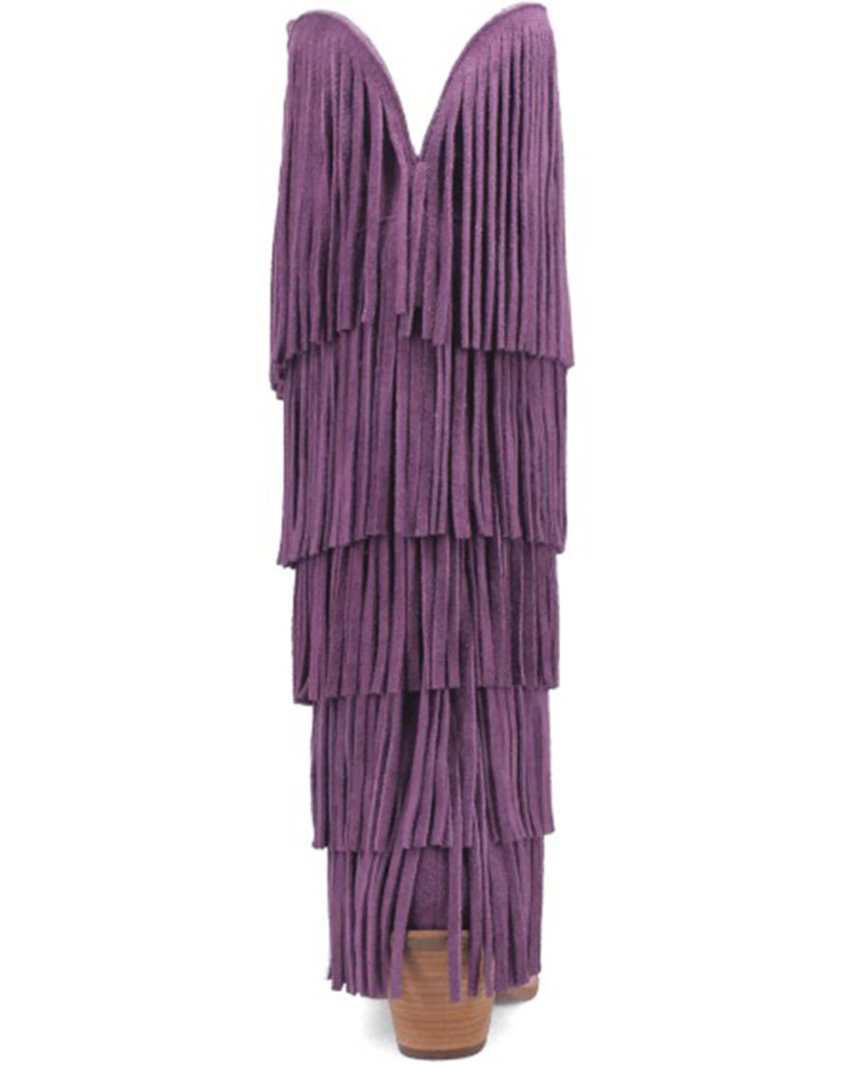 Image #5 - Dingo Women's Wild Child Suede Fringe Tall Western Boots - Snip Toe, , hi-res