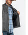 Image #4 - Moonshine Spirit Men's Gearhead Washed Faux Leather Moto Jacket , Black, hi-res