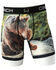 Image #1 - Cinch Men's 6" Bear Boxer Briefs, Multi, hi-res