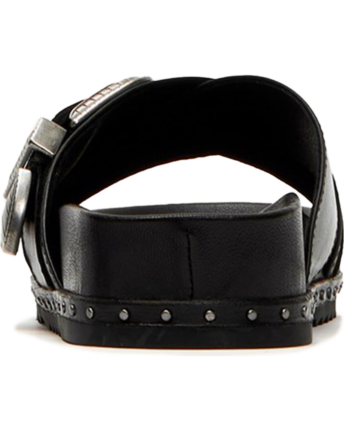 frye lily woven link slide