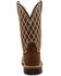 Twisted X Women's Distressed Brown Western Work Boots - Soft Toe, Brown, hi-res
