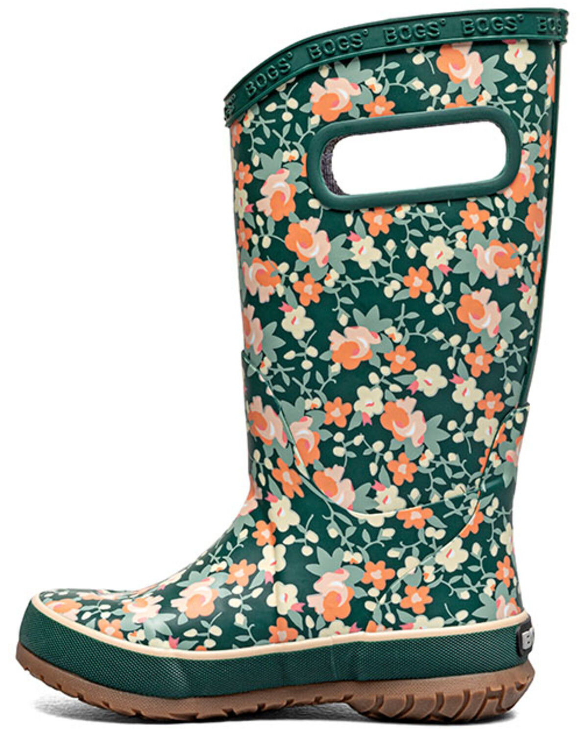 Image #3 - Bogs Girls' Floral Rainboots, , hi-res