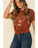 Image #4 - Shyanne Women's Rust Shot Of Whiskey Graphic Tee , , hi-res