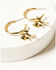 Image #3 - Shyanne Women's Bow Earring Set - 3 Piece, Gold, hi-res