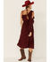 Image #3 - Shyanne Women's Floral Single-Shoulder Midi Dress, , hi-res
