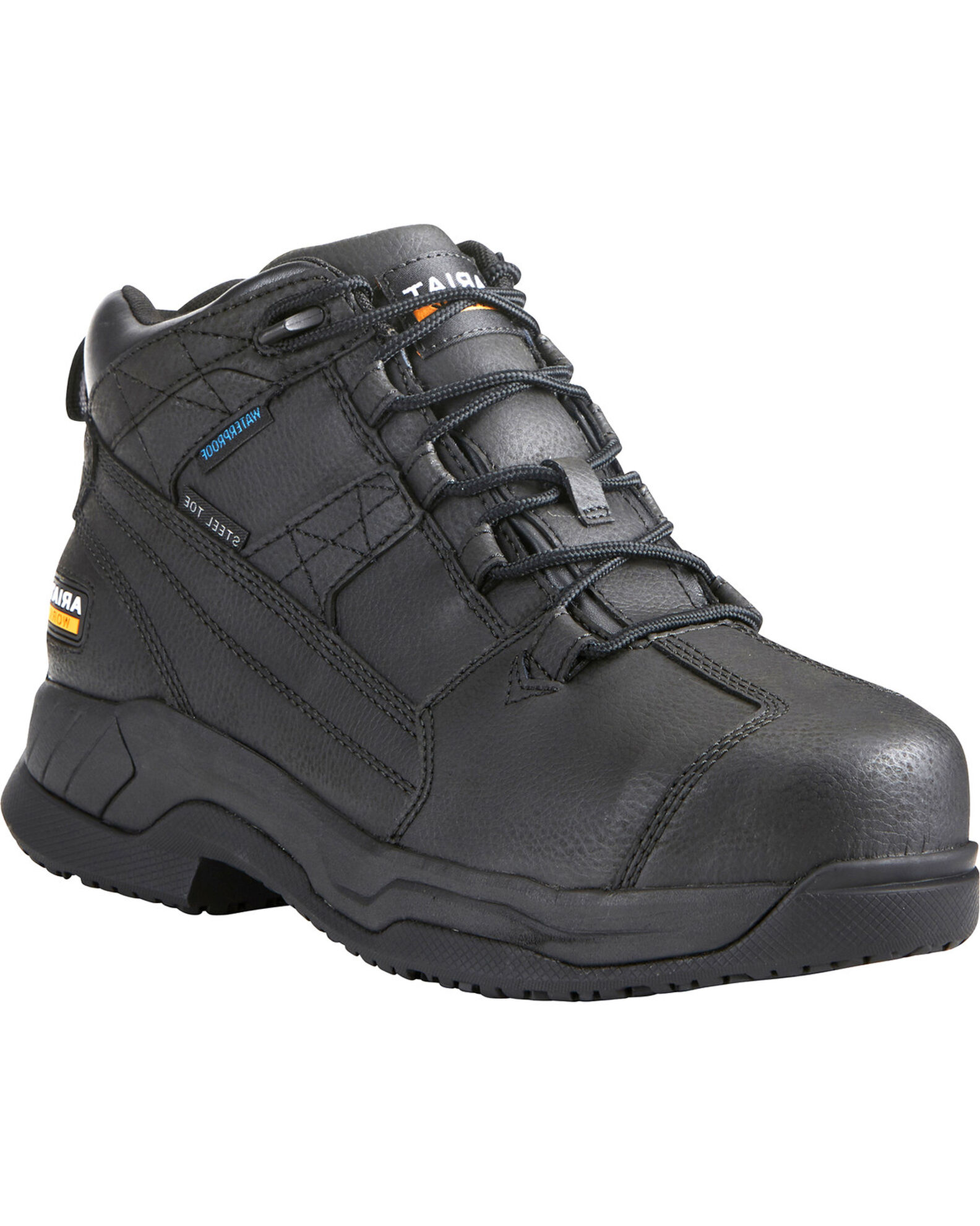 Ariat Men s Contender H2O Waterproof Work Boots Soft Toe Boot Barn