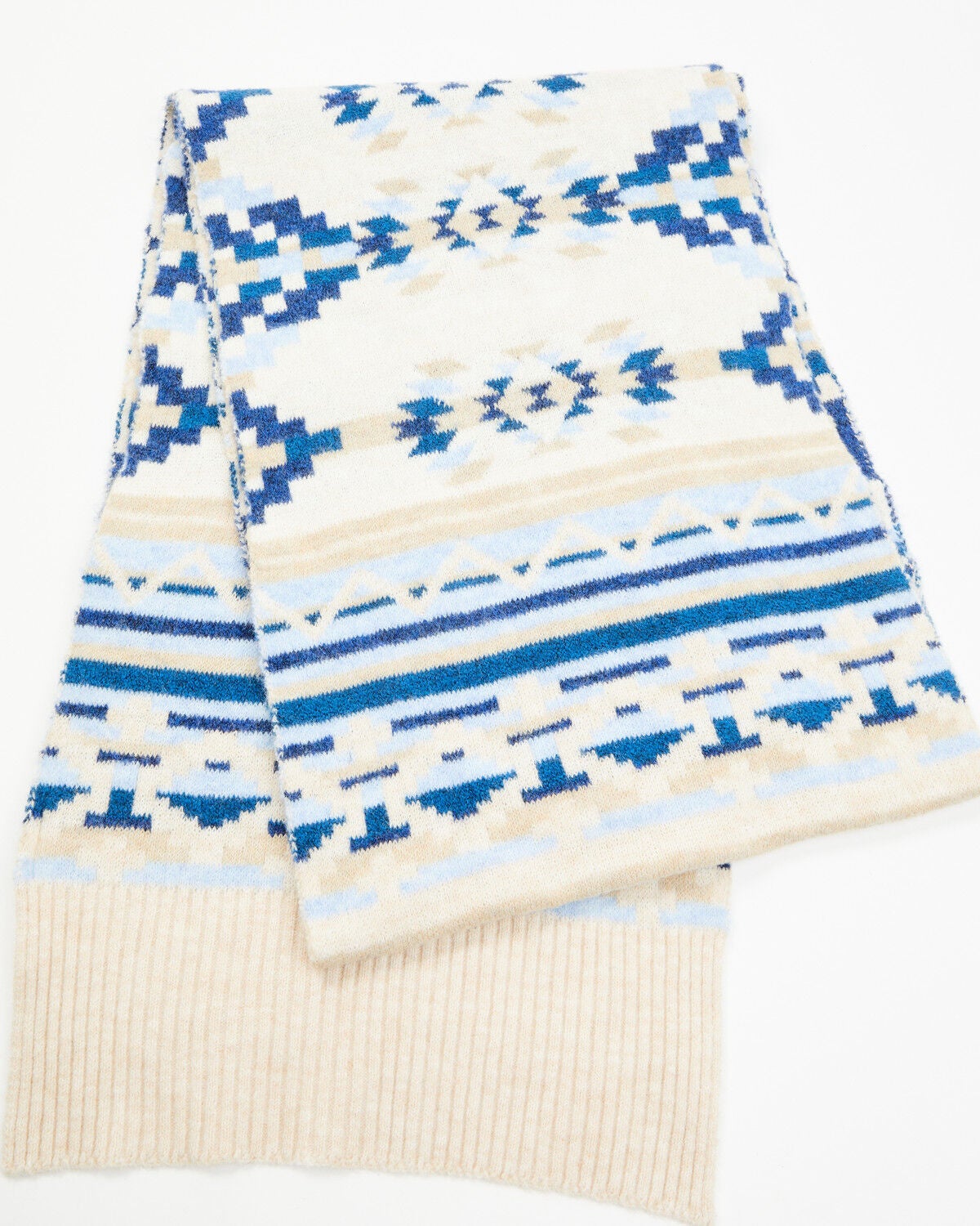 Idyllwind Women's Hensley Southwestern Scarf, Ivory, hi-res