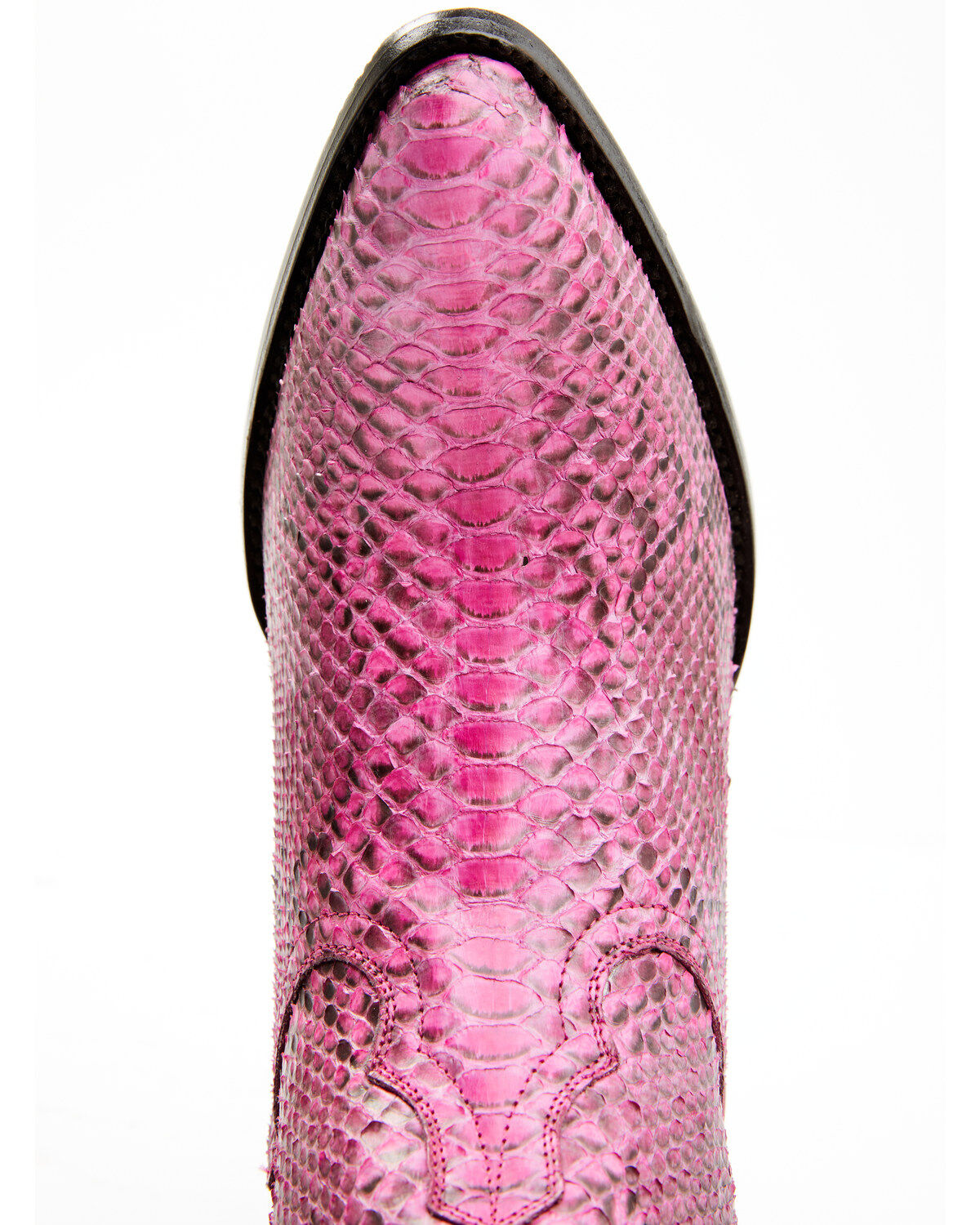 Image #6 - Idyllwind Women's Badass Exotic Python Western Booties - Round Toe, Pink, hi-res