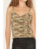 Image #3 - Miss Me Women's Camo Print Bow Tank, Green, hi-res
